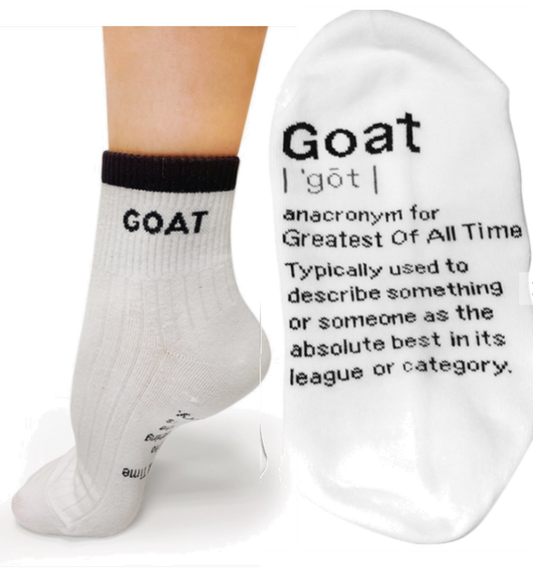 GOAT - Short Crew Sock