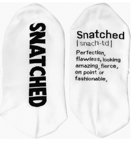 Snatched - short crew sock
