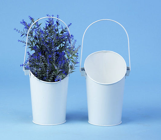 White Wall Pail Basket