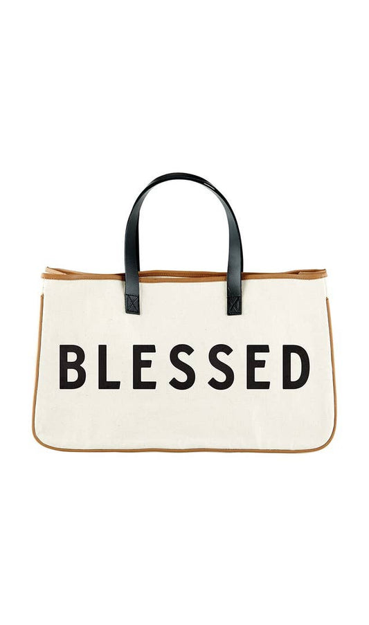 Blessed Canvas Tote - 20% OFF - $31.99